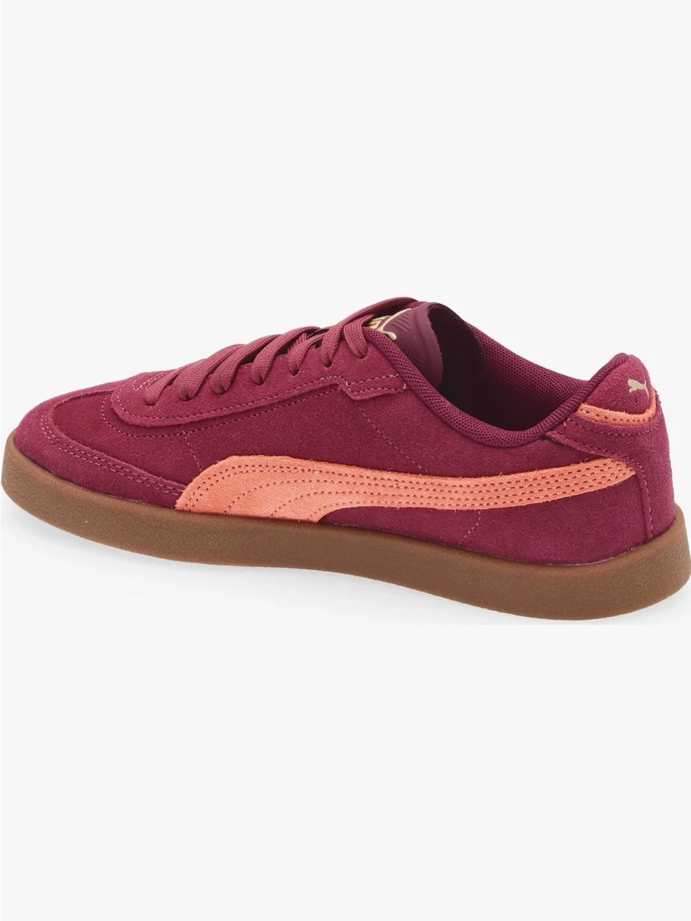 Puma Burgundy Peach Suede Era Sneakers